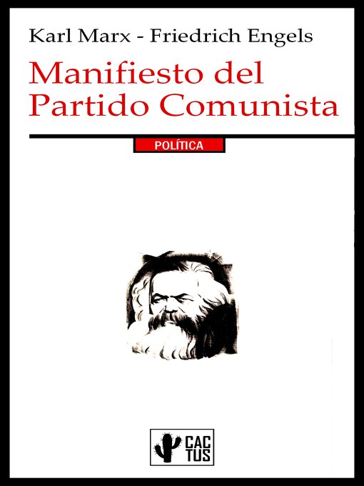 Title details for Manifiesto del partido comunista by Karl Marx - Available